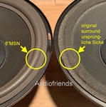 Bang & Olufsen Beovox S80-2 - 1x Foam surround for repair