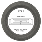 5 inch FOAM surround for speaker repair