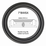 7 inch RUBBER surround for speaker repair B&W Sorrento