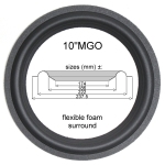 10"MGO - FOAM surround for Revox/Magnat mit SR-code