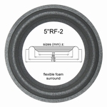 Tonsil GDN12/35 > 1x Foam surround for speaker repair woofer