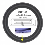 Synthese Floating One / 1 - 1x Rubber genuine surround Vifa