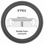 For Peerless 831876 - 1x surround GENUINE manufacturer.