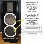 Revox Symbol B - 4x Schaumstoff Sicken für Reparatur