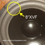 1 x Originele foamrand voor Snell (Vifa M21WN) speakers