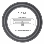 Kirksaeter Monitor series: 1x GENUINE surround for repair