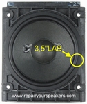 B&O Beolab 6000/3500 - 1x GUMMI Sicke für Reparatur.