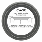 1 x Foamrand voor reparatie Monacor SPP-225