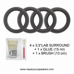 B&O Beolab 6000 - Repairkit rubber surrounds for woofer