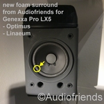 1 x Schaumstoff Sicke Genexxa Pro LX5 - Optimus - Linaeum
