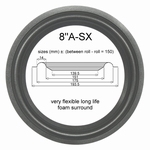 4 x 8 Zoll Schaumstoff Sicke für Bose 301, 305, 601 woofer