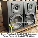 1 x Schaumstoff Sicke Revox Piccolo mk1/mk2