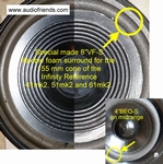 Infinity Reference 51mk2 - Reparatieset foamranden