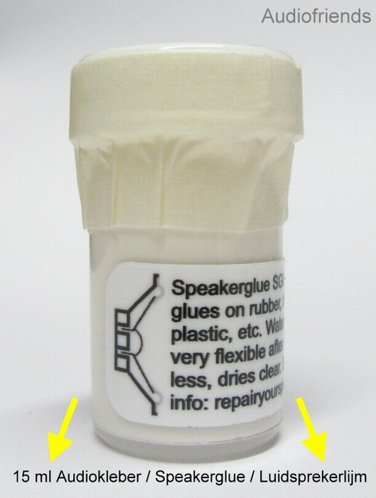 Glue for foam & rubber surrounds 4 x 15ml BEST TESTED