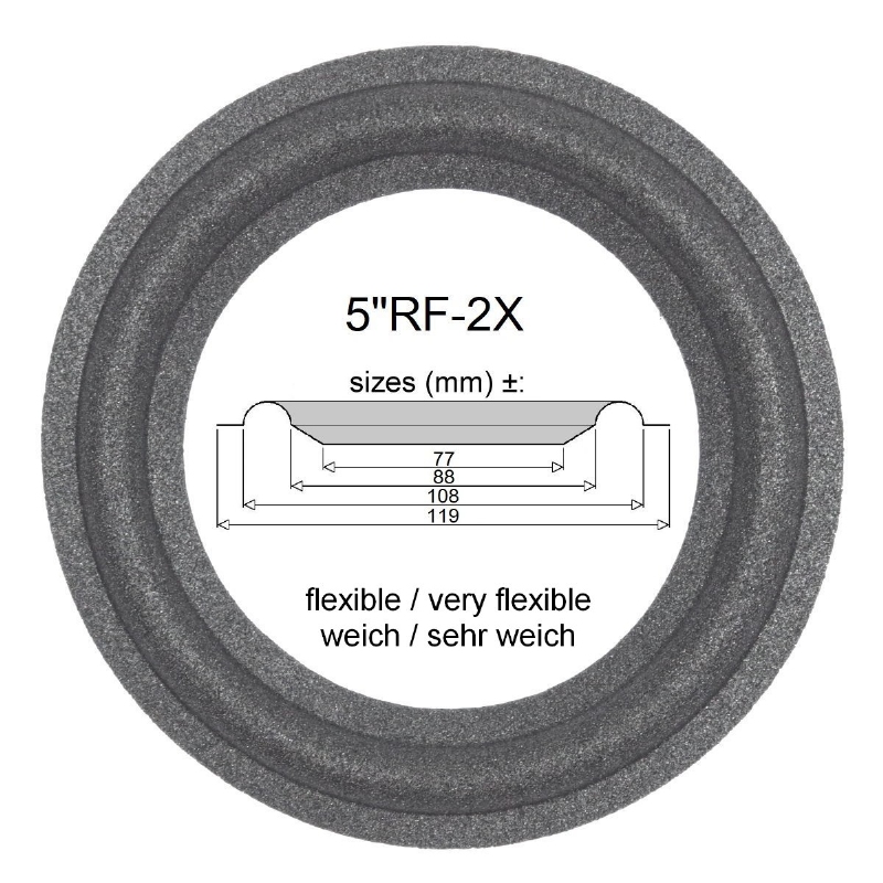 10 Zoll Speaker Lautsprecher Sicke Reparatur Schaumstoffsicke 12 Zoll 