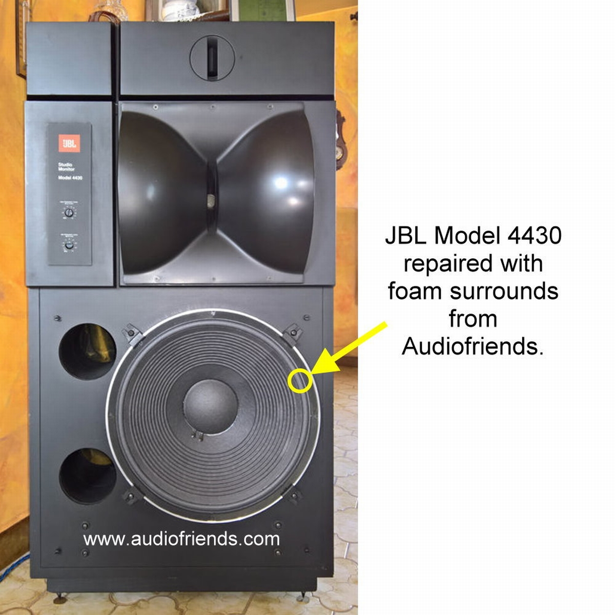 JBL Model 4435 1x Foam surround for repair speaker