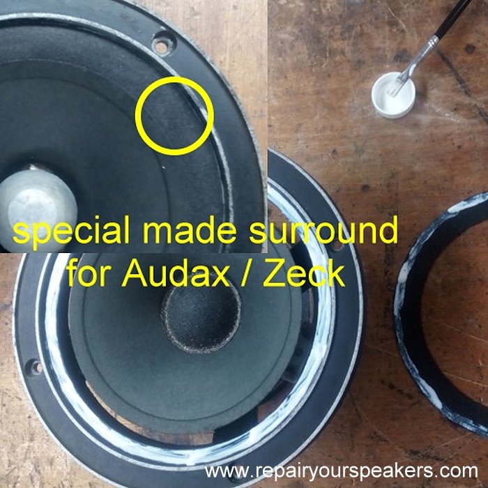 2 Perline In Schiuma Per Altoparlanti Zeck/Audax Da 6,5 - Foto 2